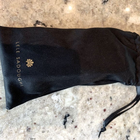 Lele Sadoughi Tortoise Brooklyn Sunglasses - Picture 3 of 3